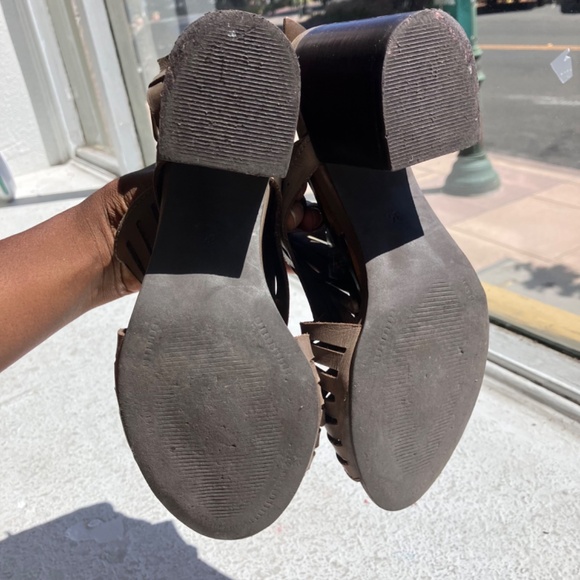 Klub Nico Khaki tan leather sandals - Picture 3 of 7